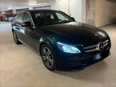 Brugt Mercedes C180 116 HK (85 kW) 2017 Sort Sedan