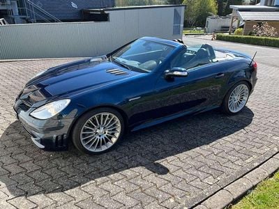 Gebraucht Mercedes SLK55 AMG AMG 360 PS (264 kW) 2005 Blau Cabrio