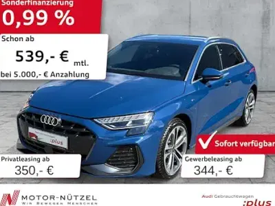 Gebraucht Audi A3 S-Line 204 PS (150 kW) 2025 Blau Limousine