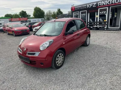 Gebraucht Nissan Micra 80 PS (58 kW) 2008 Rot Kleinwagen
