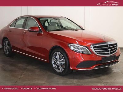 Usata Mercedes C300 Exclusive 258 CV (189 kW) 2018 Rosso Berlina