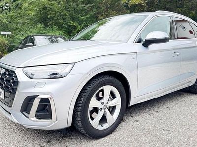 Gebraucht Audi Q5 S-Line 204 PS (150 kW) 2021 Silber SUV