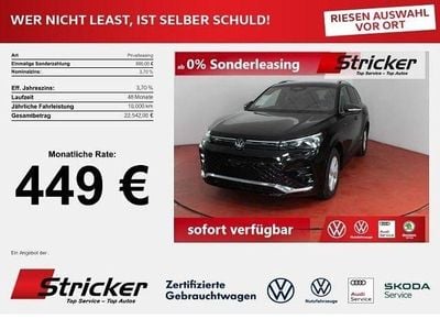 Neu VW Tiguan R-line 150 PS (110 kW) 2026 Schwarz SUV