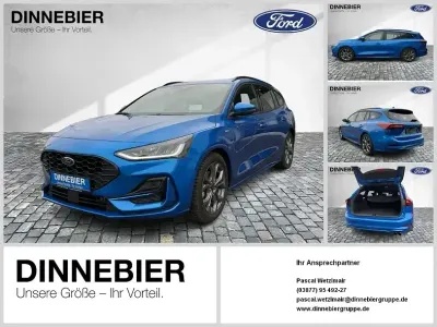 Brugt Ford Focus ST-Line 125 HK (91 kW) 2023 Blå Sedan
