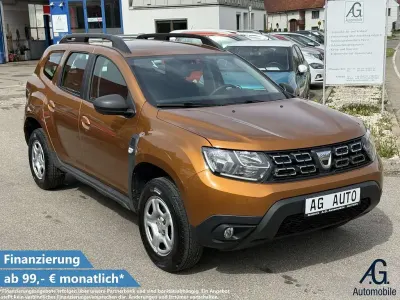 Używany Dacia Duster Comfort 114 KM (83 kW) 2019 Pomarańczowy SUV