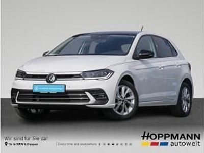 Gebraucht VW Polo Style 95 PS (69 kW) 2022 Weiß (pure white deep black perleffekt) Kleinwagen