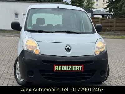Gebraucht Renault Kangoo Authentique 75 PS (55 kW) 2012 Weiß Van / Kleinbus