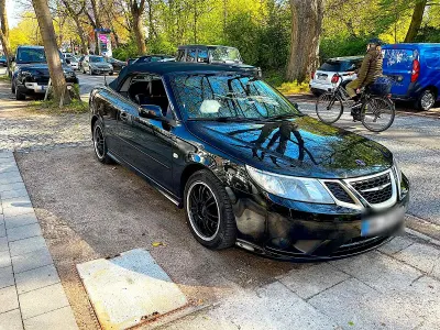 Gebraucht Saab 9-3 Cabriolet 196 PS (144 kW) 2008 Schwarz Cabrio