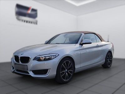 Gebraucht BMW 218 136 PS (100 kW) 2017 Silber metallic Cabrio