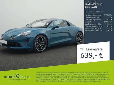 Nouă Alpine A110 300 CP (220 kW) 2025 Albastru Coupe