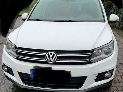 Gebraucht VW Tiguan Trendline 122 PS (89 kW) 2014 Weiß SUV