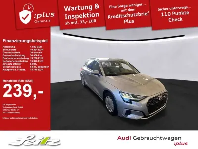 Gebraucht Audi A3 Advanced Plus 110 PS (80 kW) 2021 Silber Limousine