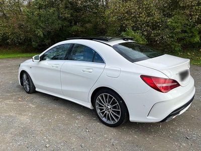 Brugt Mercedes CLA200 136 HK (100 kW) 2019 Hvid Coupe