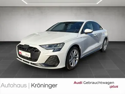 Gebraucht Audi A3 S-Line 150 PS (110 kW) 2025 Gletscherweiß metallic Limousine