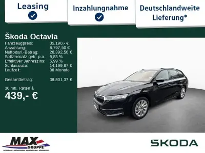 Neu Skoda Octavia Selection 150 PS (110 kW) 2025 Schwarz Kombi