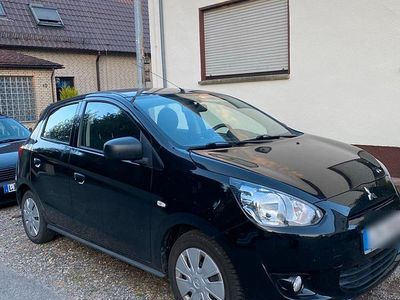 Schwarz Gebraucht 2013 Mitsubishi Space Star Kleinwagen | 4.500 €