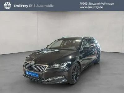 Gebraucht Skoda Superb Style 280 PS (205 kW) 2023 Blackmagic perleffekt Kombi