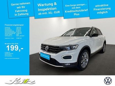 Second-hand VW T-Roc IQ Drive 150 CP (110 kW) 2019 Alb SUV