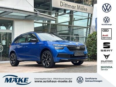 Blau Gebraucht 2021 Skoda Kamiq Monte Carlo SUV | 23.350 € (Fairer Preis)