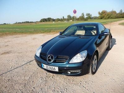 Gebraucht Mercedes SLK200 163 PS (119 kW) 2007 Blau Cabrio