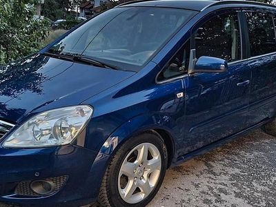 Gebraucht Opel Zafira 125 PS (91 kW) 2008 Blau Van / Kleinbus