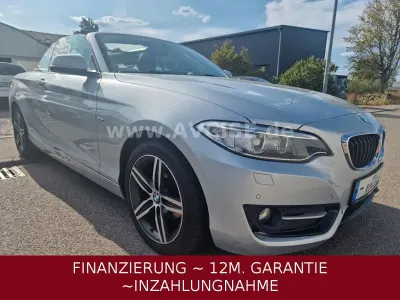 Gebraucht BMW 218 Sport Line 150 PS (110 kW) 2017 Silber Cabrio