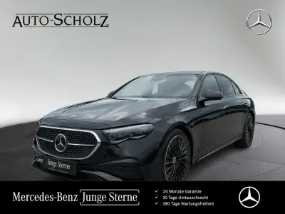 Używany Mercedes E200 AMG 204 KM (150 kW) 2025 Czarny Sedan/Limuzyna