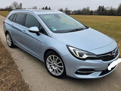 Używany Opel Astra Elegance 122 KM (89 kW) 2020 Niebieski Kombi