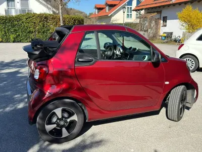 Brugt Smart ForTwo Electric Drive 60 kW (82 HK) 2020 Rød Cabriolet