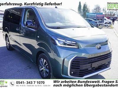 Neu Toyota Proace Verso Business Edition 177 PS (130 kW) 2026 Green khaki metallic (edu) Kombi