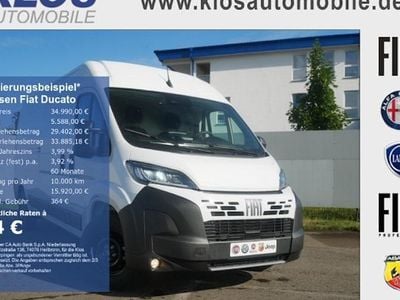 Nouă Fiat Ducato Easy 140 CP (102 kW) 2025 Alb Van