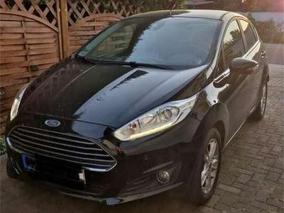 Gebraucht Ford Fiesta Titanium 125 PS (91 kW) 2017 Schwarz Kleinwagen