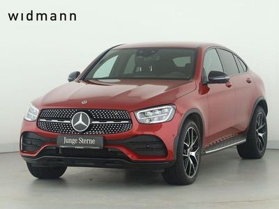 Designo hyazinthrot metallic Gebraucht 2021 Mercedes GLC400d AMG Coupé | 45.850 € (Fairer Preis)