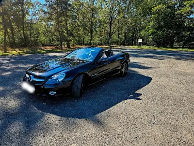 Gebraucht Mercedes SL500 387 PS (284 kW) 2009 Schwarz Cabrio