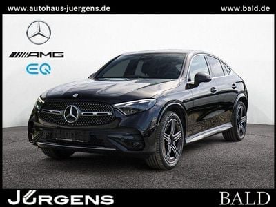 Schwarz metalliclack obsidianschwarz Gebraucht 2024 Mercedes GLC300 AMG Coupé | 66.880 € (Fairer Preis)