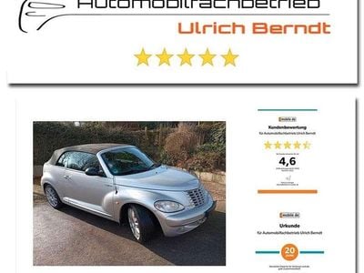 Gebraucht Chrysler PT Cruiser Limited 143 PS (105 kW) 2004 Silber Cabrio