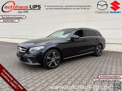 Schwarz unilack Gebraucht 2020 Mercedes C300e Avantgarde Kombi | 20.990 € (Fairer Preis)