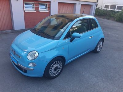 gebraucht Fiat 500 Ezl. 2013, 70PS, 1,3, Panoramadach, 8-fach Bereift