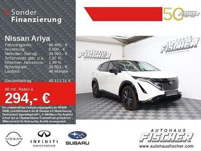 Gebraucht Nissan Ariya Evolve 225 kW (306 PS) 2024 Weiß SUV