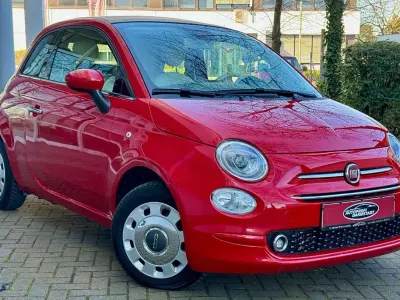 Usata Fiat 500C Lounge 86 CV (63 kW) 2017 Rosso Cabrio