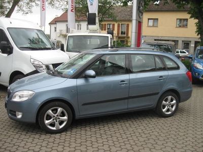Gebraucht Skoda Fabia Comfort 80 PS (58 kW) 2009 Grau metallic Kleinwagen