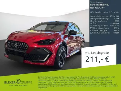 Neu Renault Clio V Techno 158 PS (116 kW) 2026 Rafalegrau Limousine