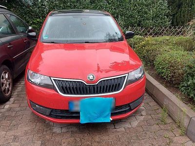 Gebraucht Skoda Rapid 122 PS (89 kW) 2014 Rot Kleinwagen