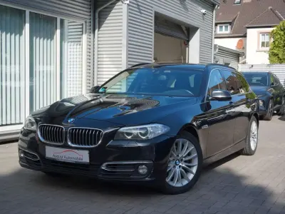 Gebraucht BMW 520 Luxury Line 184 PS (135 kW) 2014 Schwarz Kombi