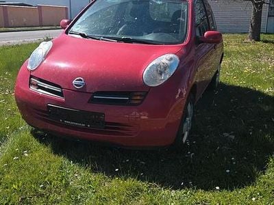 Second-hand Nissan Micra Acenta 65 CP (47 kW) 2003 Roșu Hatchback