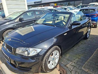 Gebraucht BMW 118 Cabriolet Advantage 143 PS (105 kW) 2008 Black sapphire metallic Cabrio