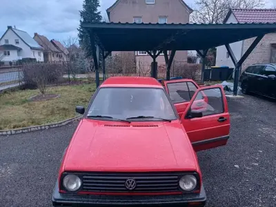 Gebraucht VW Golf II 54 PS (39 kW) 1989 Rot Kleinwagen