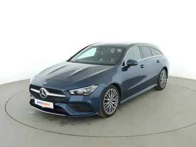 Gebraucht Mercedes CLA250 Shooting Brake AMG line 2021 Blau Kombi