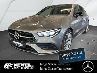 Grau Gebraucht 2021 Mercedes CLA200 Shooting Brake AMG Kombi | 31.880 € (Teuer)