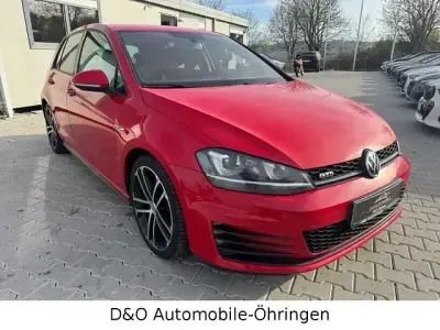 Second-hand VW Golf VII GTD 184 CP (135 kW) 2013 Roșu Berlinǎ